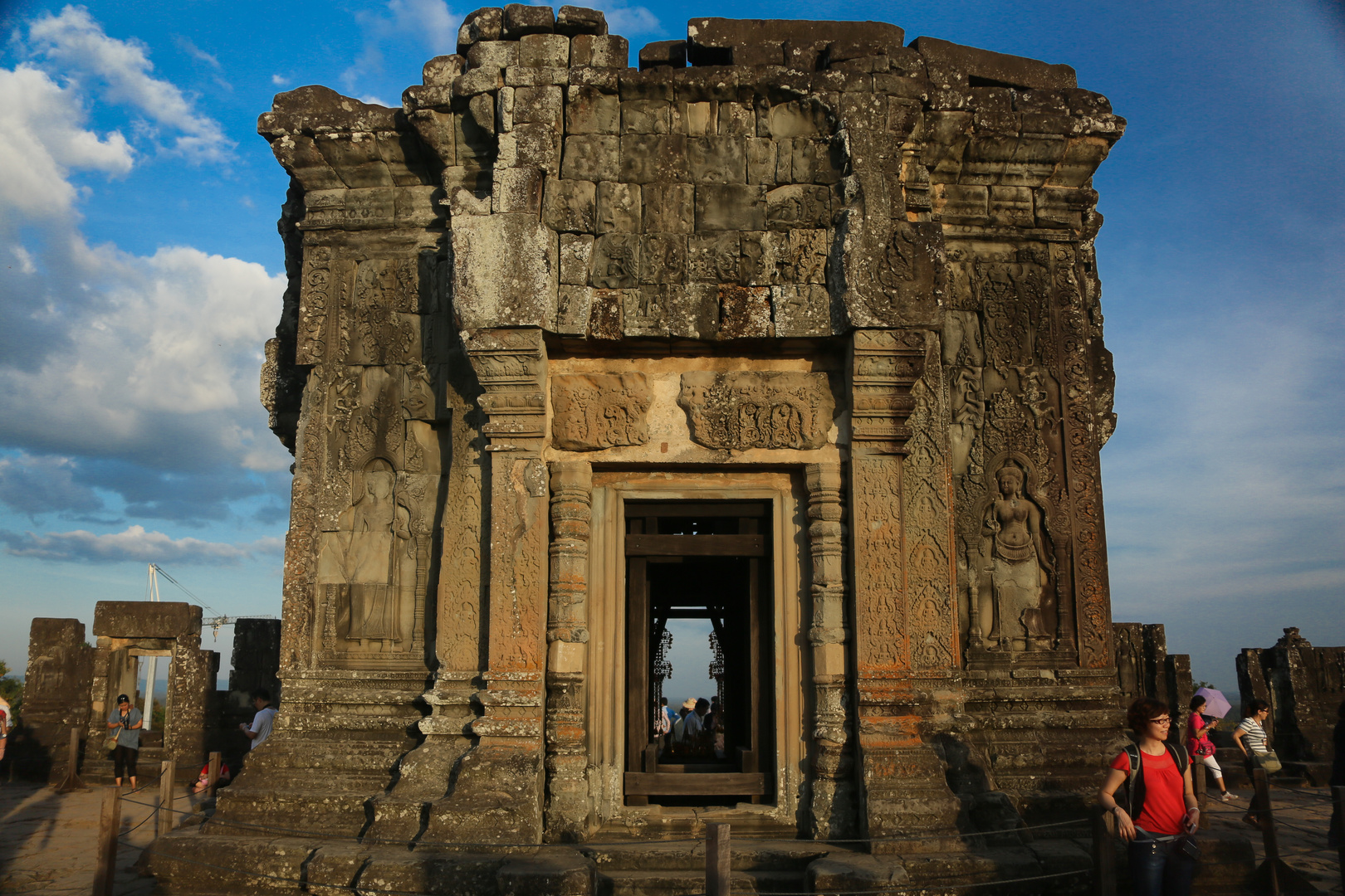 Angkor Sonnenuntergang Tempel