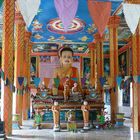 Angkor Tempel mit Buddhafigur