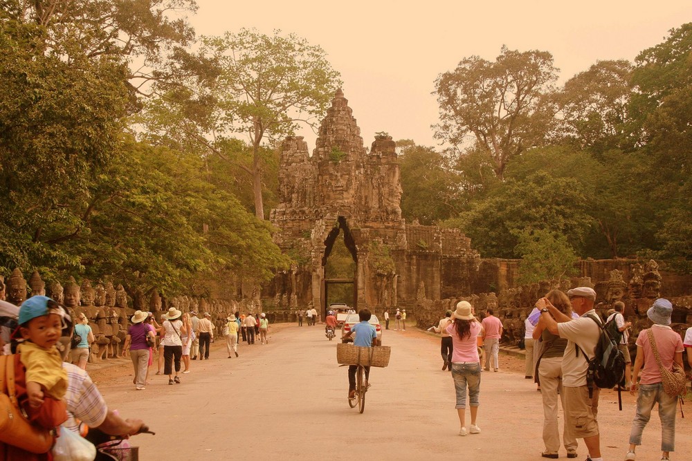 Angkor Thom's south door