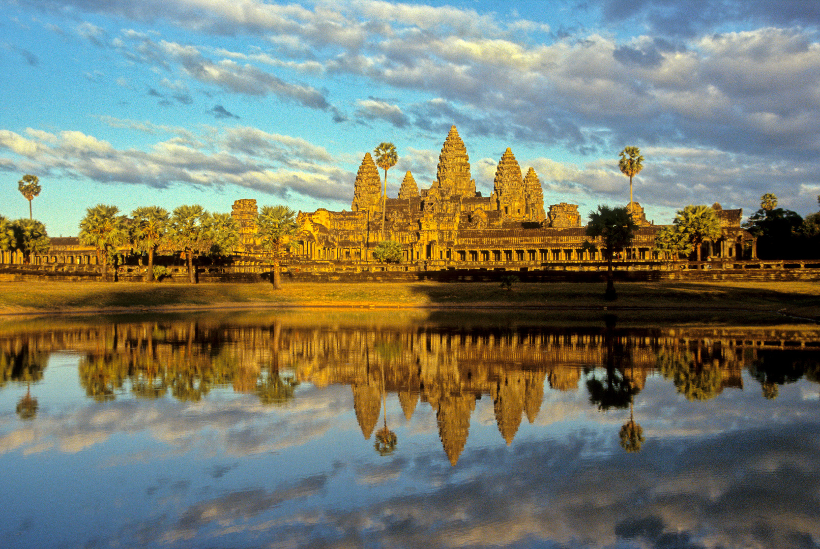 Angkor Vat am Ende eines Tages