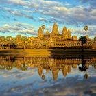 Angkor Vat am Ende eines Tages