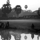 Angkor Wat, 6 Uhr morgens