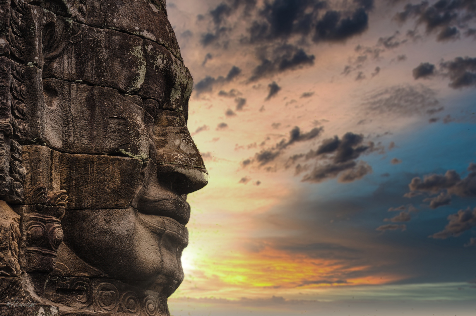 Angkor Wat Abendstimmung