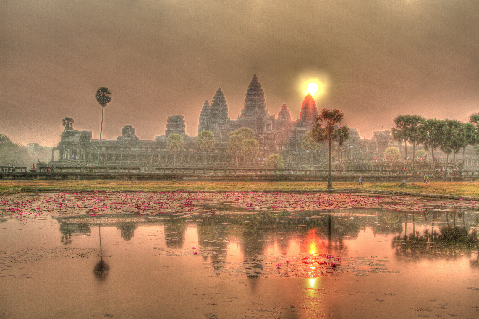 Angkor Wat Art HDR