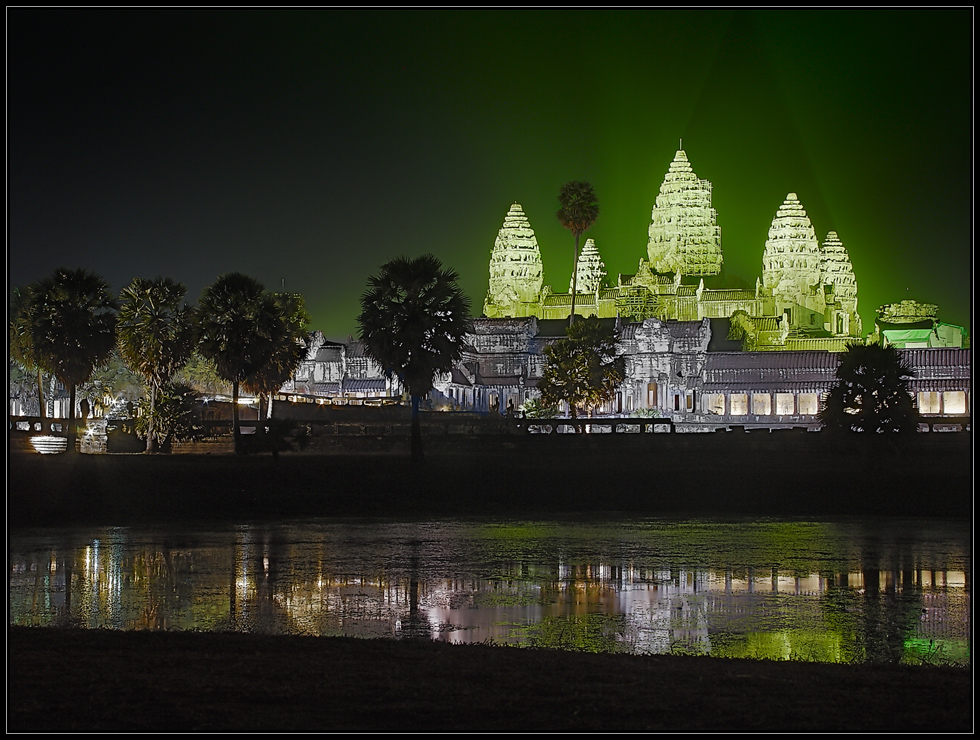 ANGKOR WAT AT NIGHT