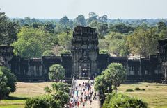 Angkor Wat Ausgang