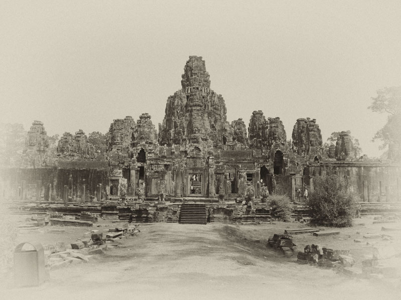 Angkor Wat - Bayon Tempel