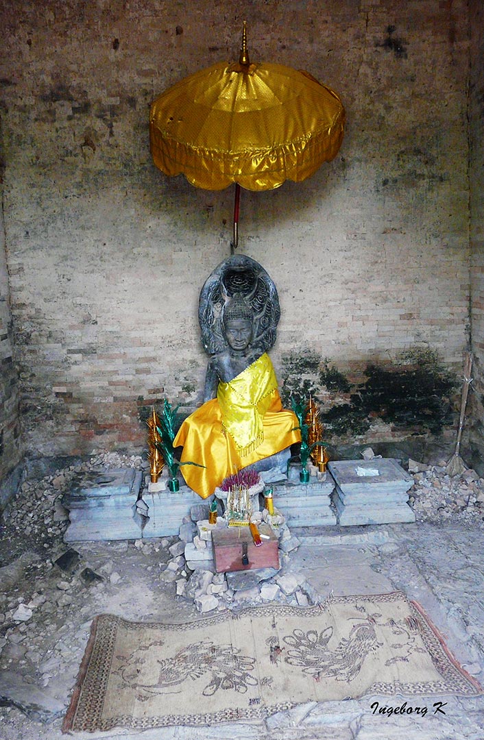 Angkor-Wat - buddistischer Altar