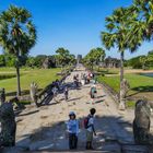 ...Angkor Wat - der Weg zum Südausgang...