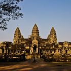 Angkor Wat - die Rückseite des Monuments