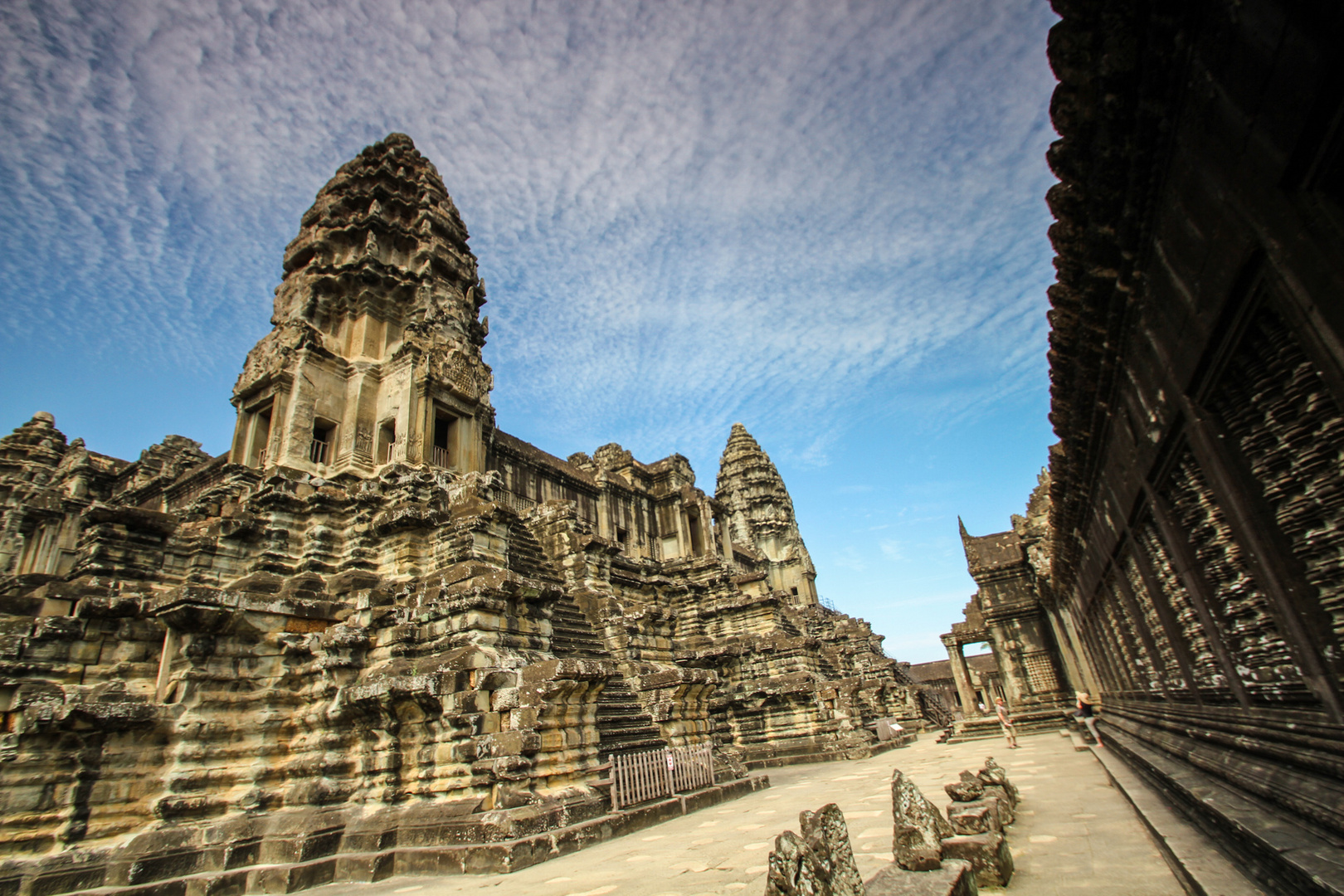 Angkor Wat, die zweite Ebene