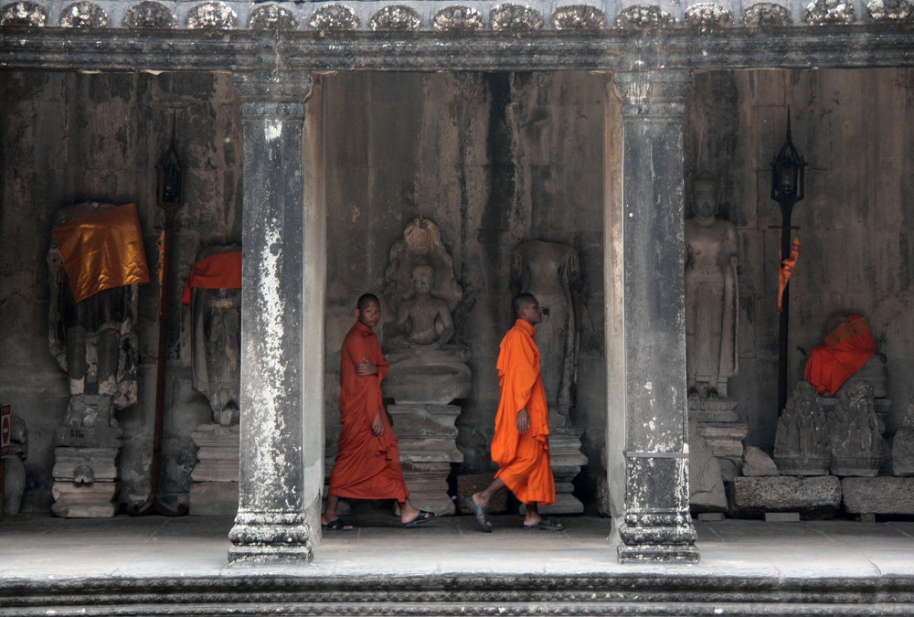 Angkor Wat - Galerie der 1000 Buddhas