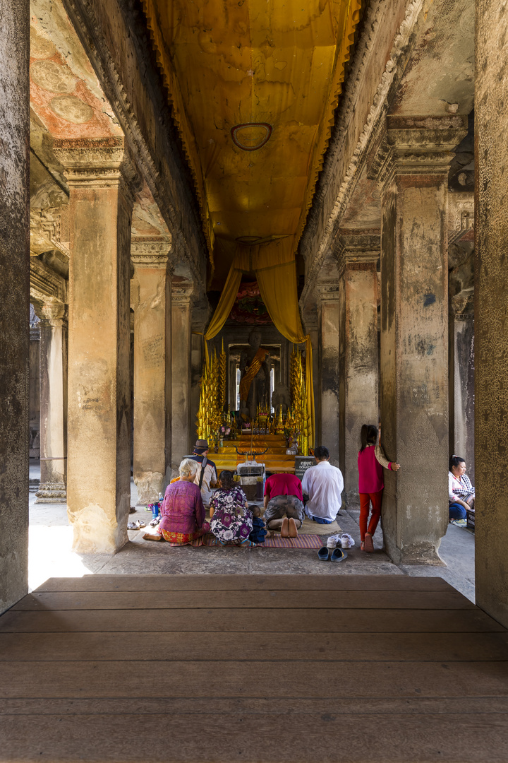 Angkor Wat - Gebet