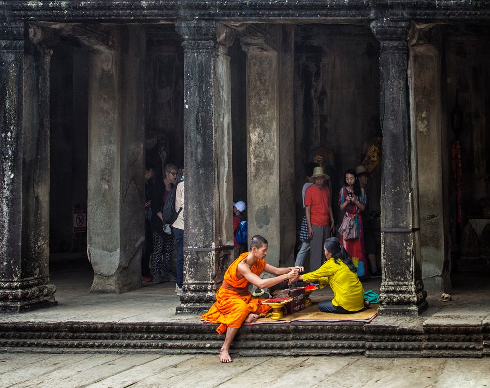 Angkor Wat- Im Innentempel!