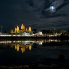 Angkor Wat im Mondschein