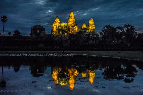 Angkor Wat im Scheinwerferlicht