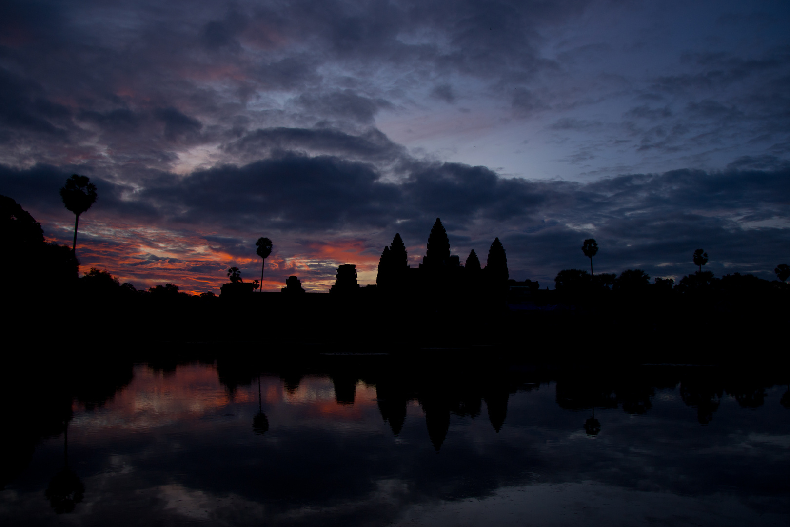 Angkor Wat in der Morgendämmerung