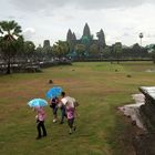 Angkor Wat in the rainy season