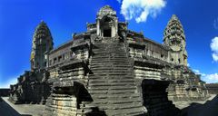 Angkor Wat innen Panorama