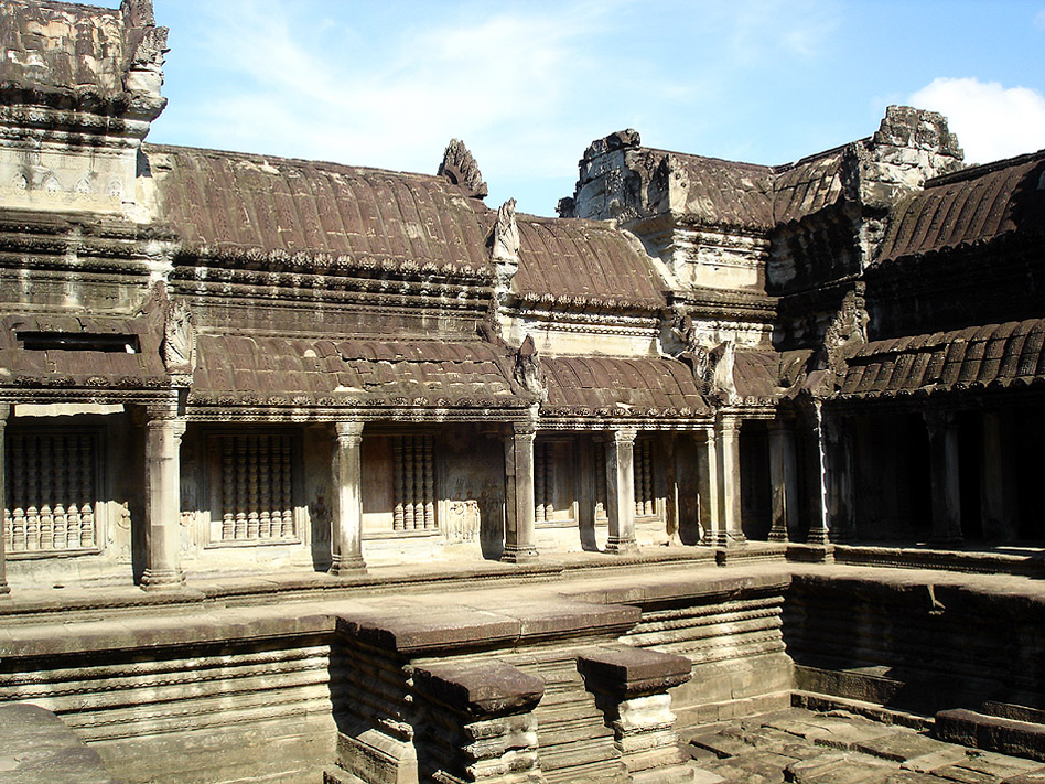 Angkor Wat, Innenhof