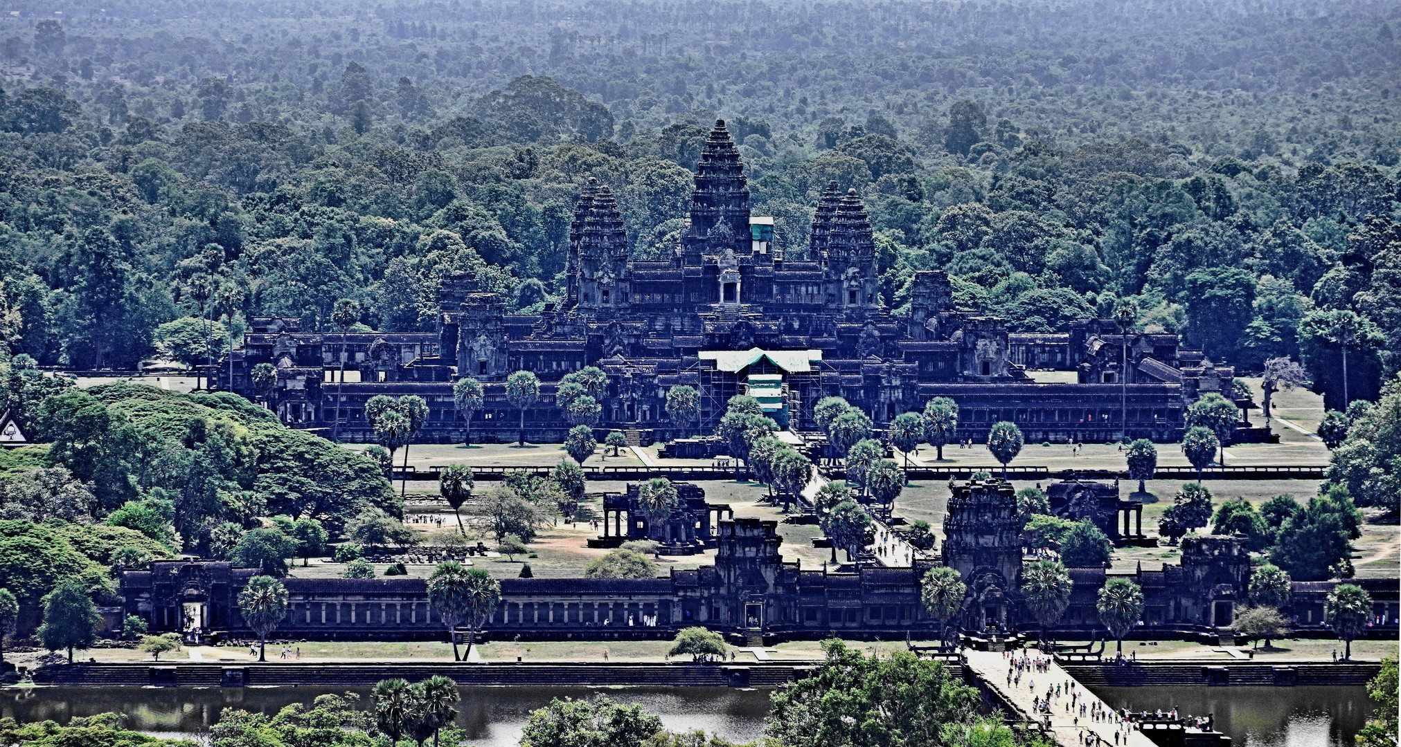 Angkor Wat Luftbild