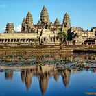 Angkor Wat mit Spiegelung