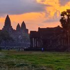 Angkor Wat morgens um halb sieben
