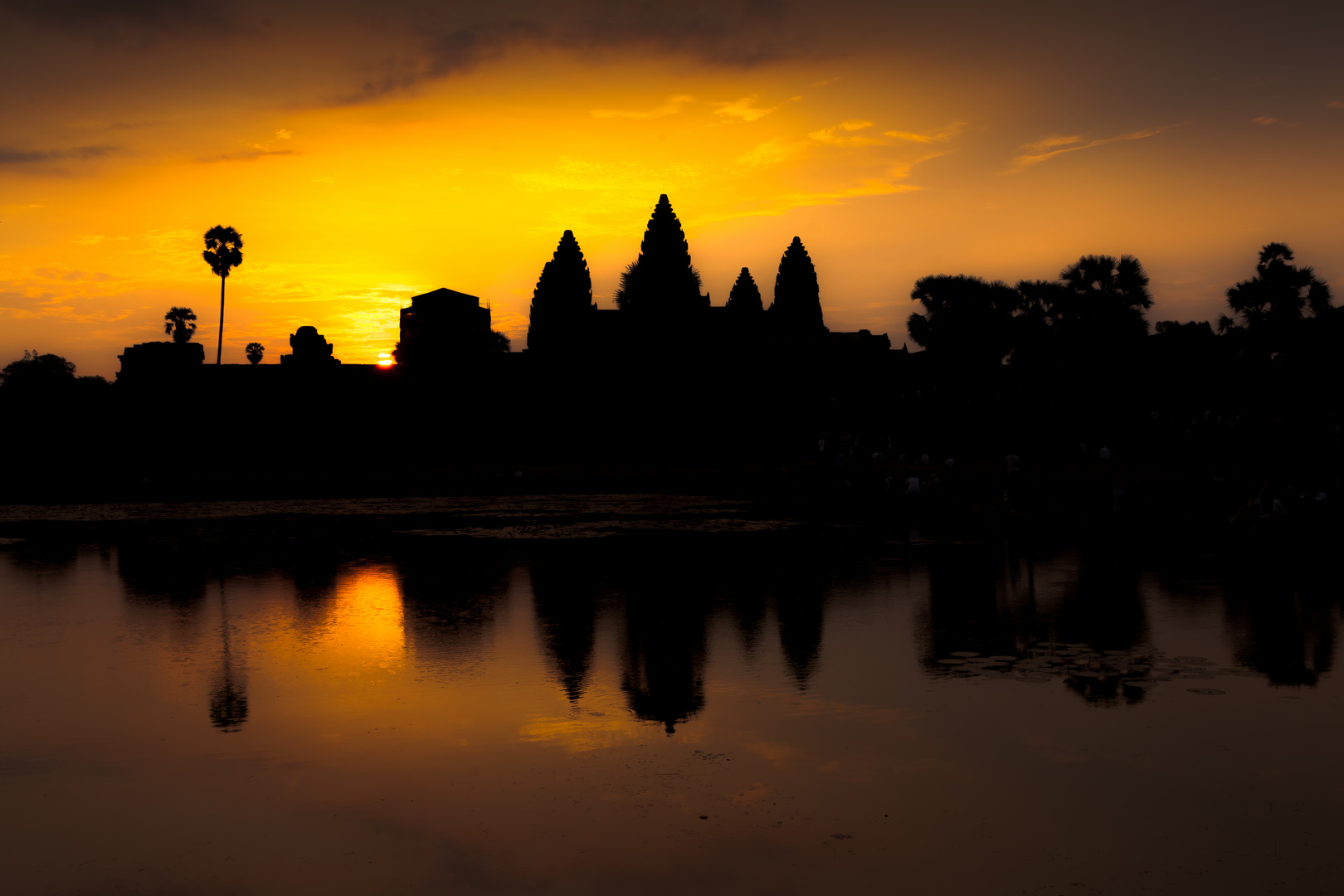 Angkor Wat - Morgenstimmung