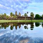 Angkor Wat Spiegelung 