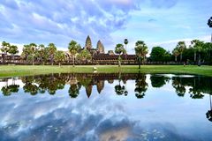 Angkor Wat Spiegelung 