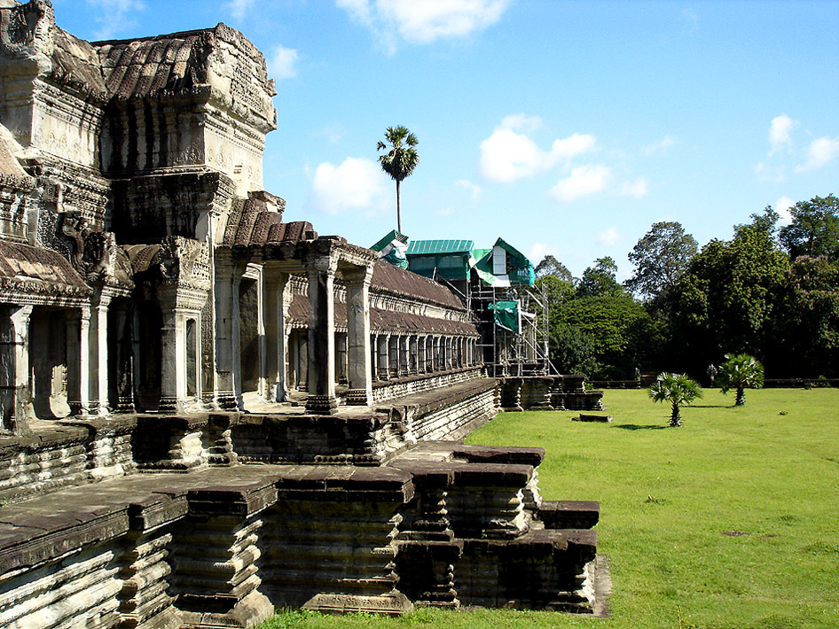 Angkor Wat, Südmauer, aussen