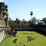 Angkor Wat, Südmauer, innen