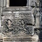 Angkor-Wat - Tempelwand