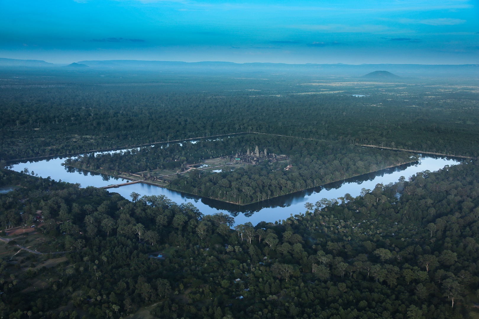 Angkor Wat von oben 2