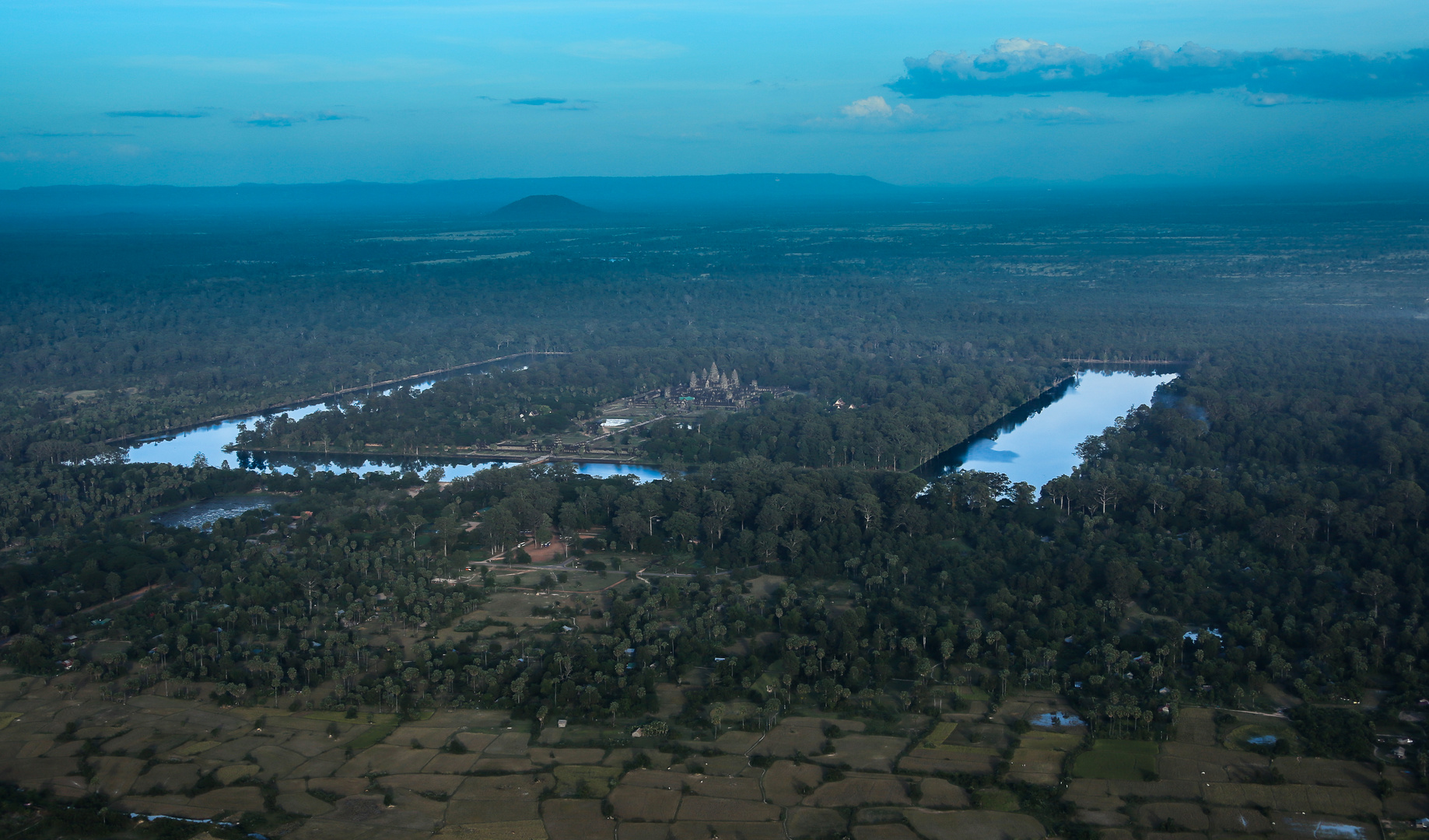 Angkor Wat von oben