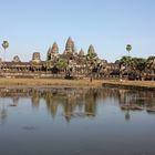 Angkor Wat with mirror pool