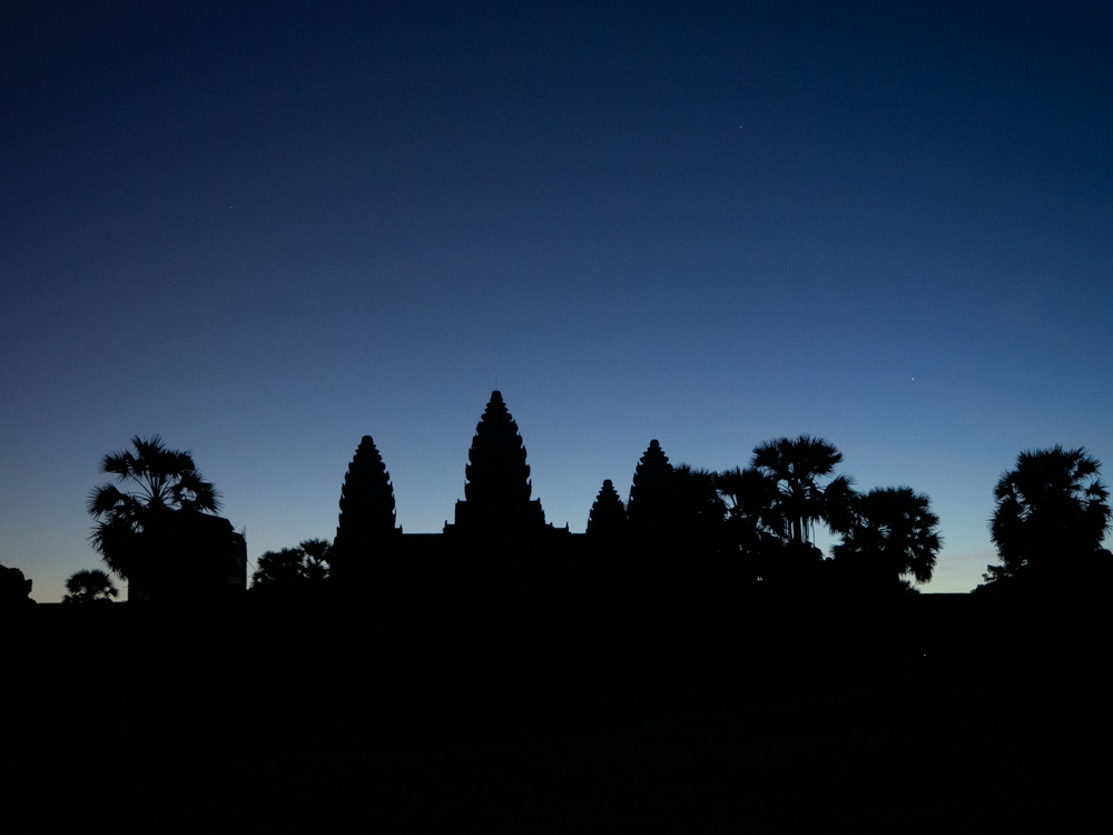 Angkor Wat zum Sonnenaufgang