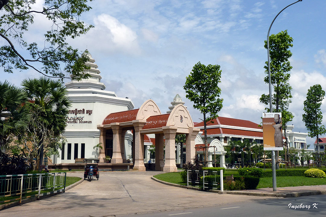 Angkor Watt  - Letztes Bild auf dasKloster---und auf Kambodscha