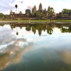 Angkor Watt Spiegelung