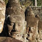 Angkor / Zugang zum Bayon / Kambodscha 2009