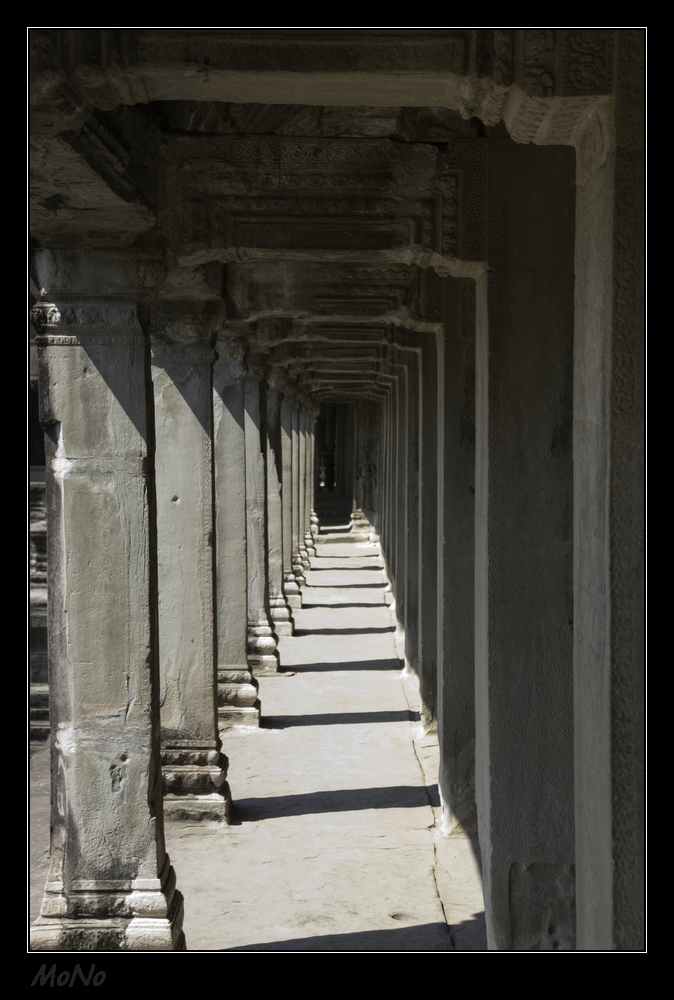 AngkorWat-Tempel-Galeriengang