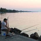 Angler am Balaton