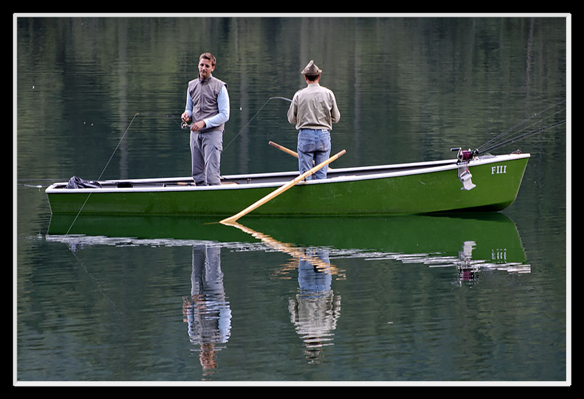 Angler am Hintersee