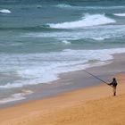 Angler am Keurbooms Strand