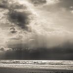 Angler am Texel Strand Paal 21, SW