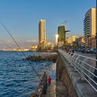 Angler an der Corniche 