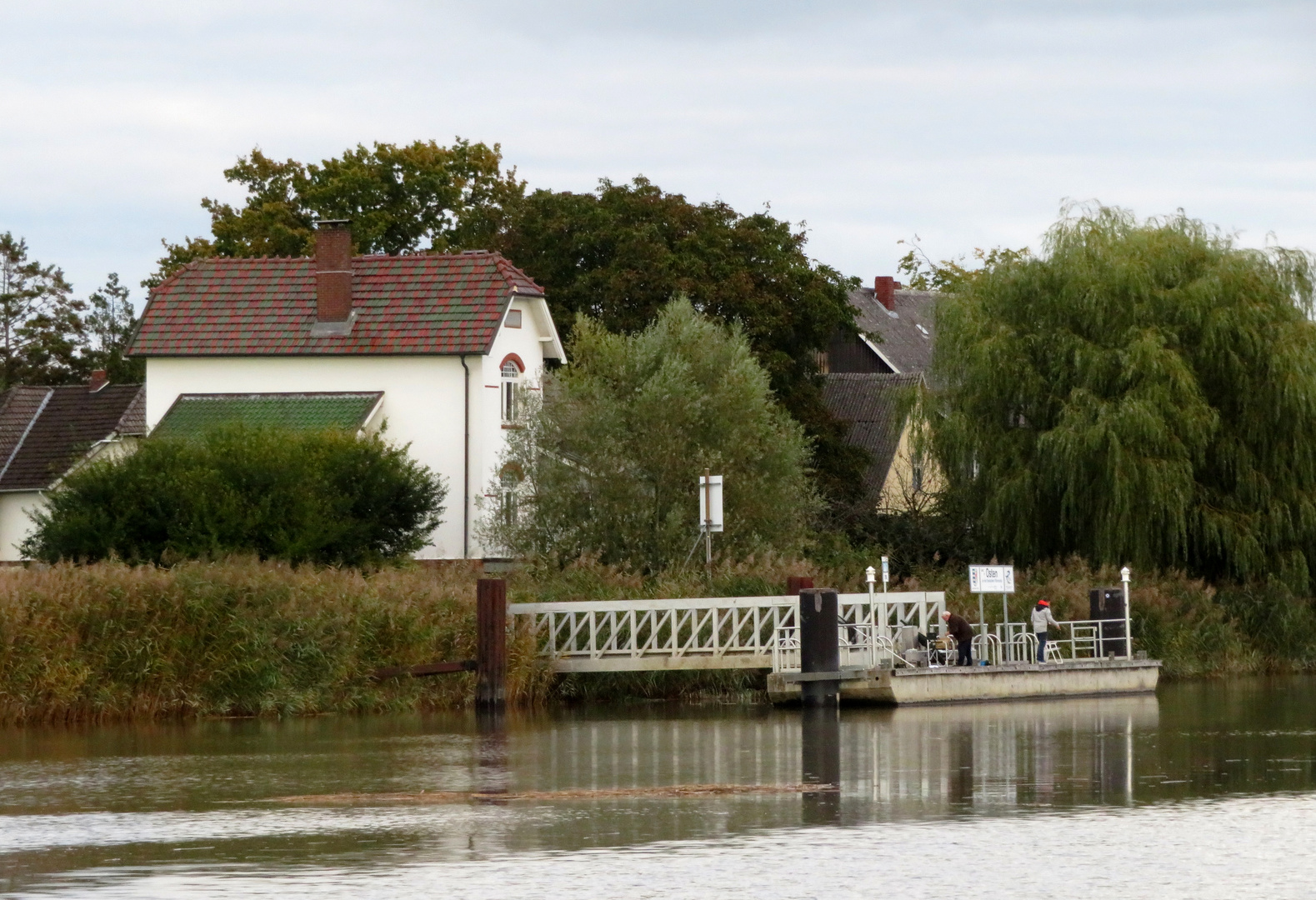 Angler an der Oste ... 