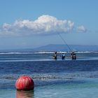 Angler auf Bali