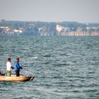 Angler auf dem Bodensee