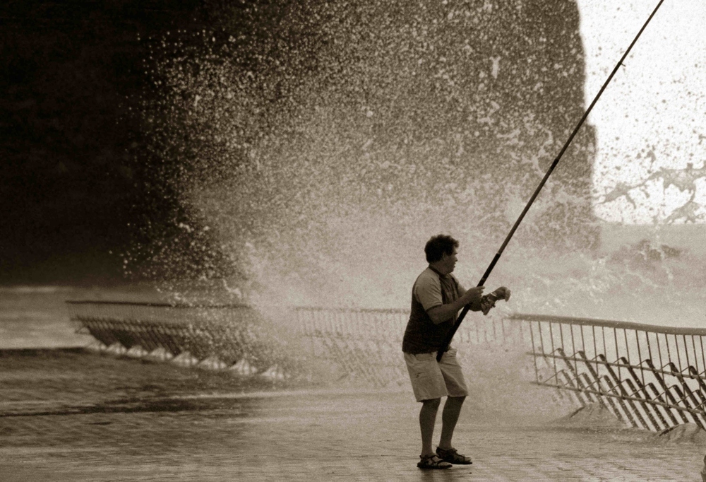 Angler auf den Canaren